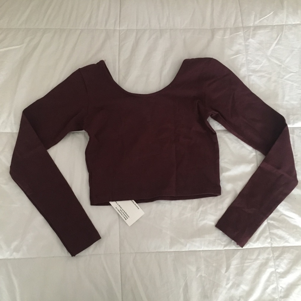 American Apparel crop top